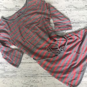 Girls Old Navy 3/4 sleeve tee shirt dress